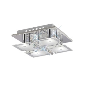 Chisora Crystal Ceiling Lights Diyas Flush Crystal Fittings Chisora Crystal Ceiling Lights Diyas Flush Crystal Fittings